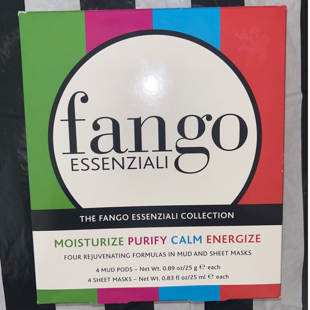 Borghese The Fango‎ Essenziali Collection 4 Mud Pods 4 Sheet Masks
